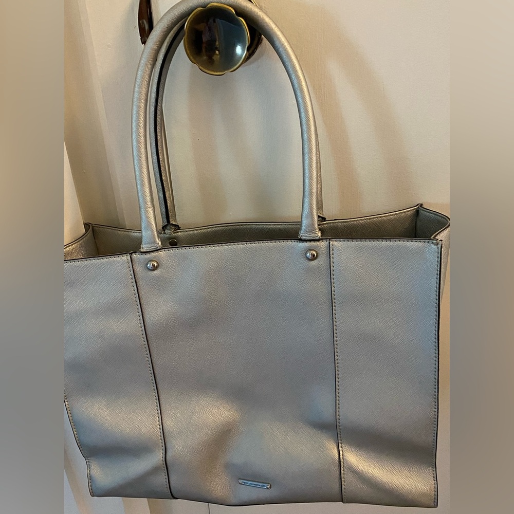 Silver Rebecca Minkoff Shoulder Bag